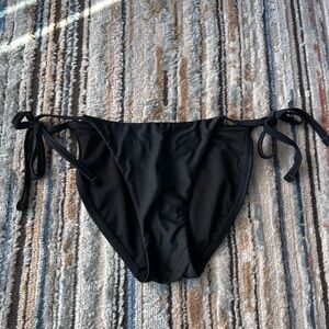 Black String Bikini Bottom